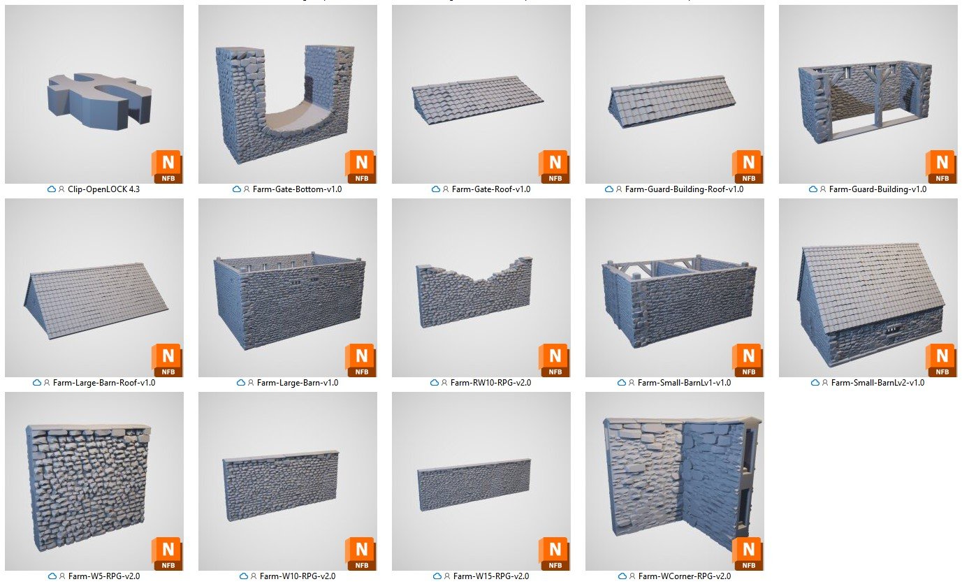 The Farm 3d print file