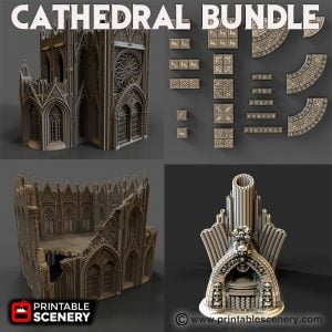 Rough Stone Floors - Printable Scenery