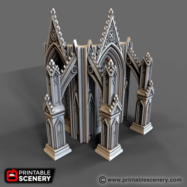Cathedral Flying Buttress Printable