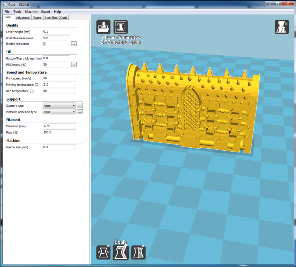 Gothic Sci-Fi Spike Wall - Image 7