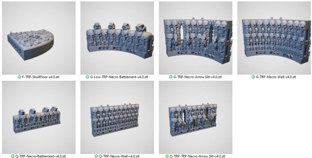 The Necromancer Tower 3d printed