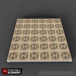 Rough Stone Floors - Printable Scenery