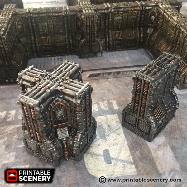 Hive Printable designed to be compatible with Games workshop Necromunda