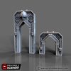 Dwarven Columns - Printable Scenery