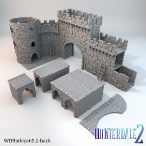 Winterdale Complete - Printable Scenery
