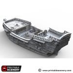 Frigate Mk2 - Printable Scenery