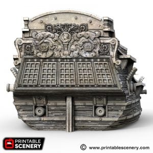 Frigate Mk2 - Printable Scenery