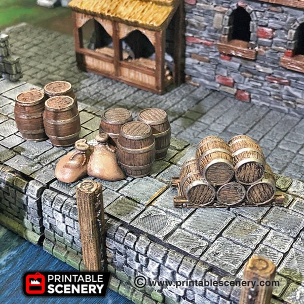 Lost Islands Warhammer Dungeons and Dragons Frostgrave Cargo Piles