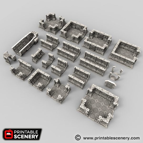 Gothic Spaceship Bundle (30mm tiles) - Image 2