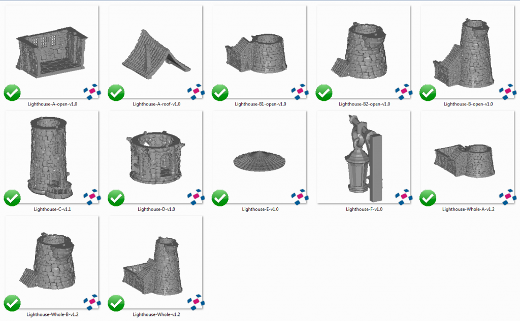 The Lighthouse - Printable Scenery