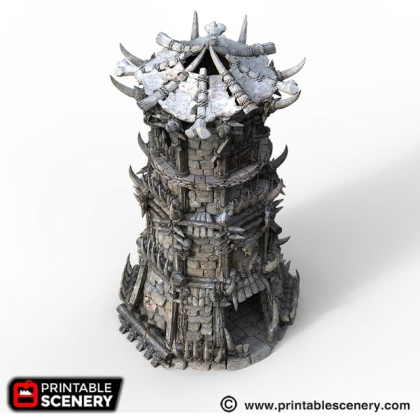 Orc Fort 3d Printable Tribal