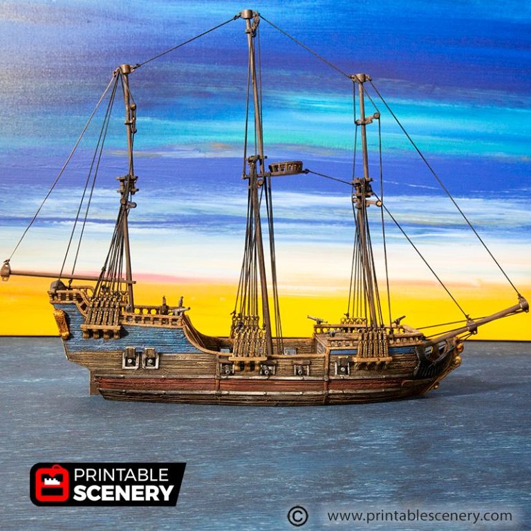 The Fluyt - Printable Scenery