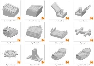 Frigate Mk2 - Printable Scenery