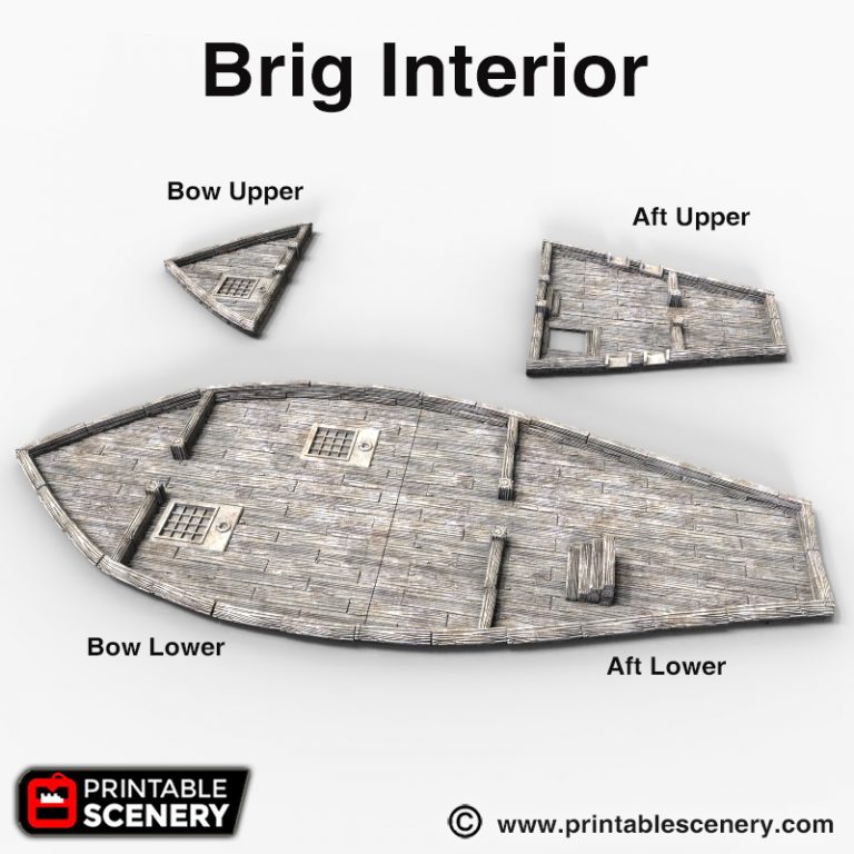 The Brig Printable Scenery