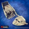 Flying Frigate - Printable Scenery