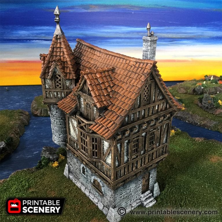 Governor's Mansion - Printable Scenery