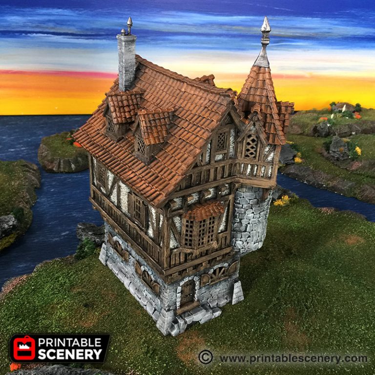 Governor's Mansion - Printable Scenery