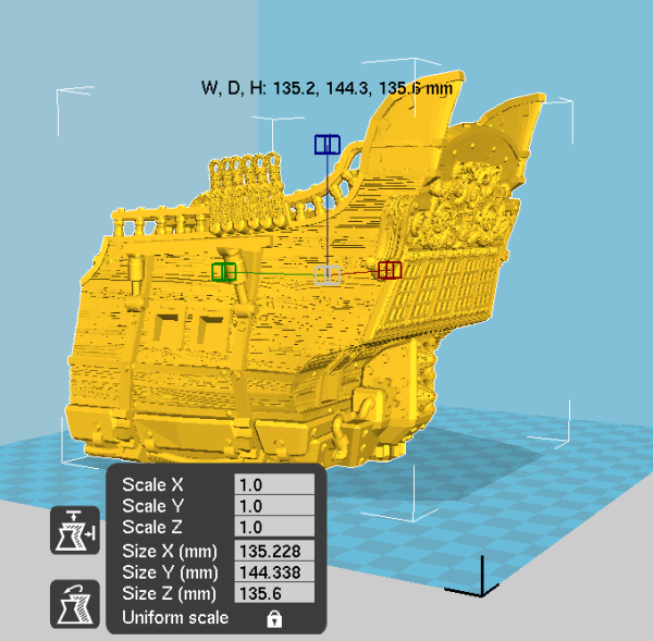 Air Frigate Printable