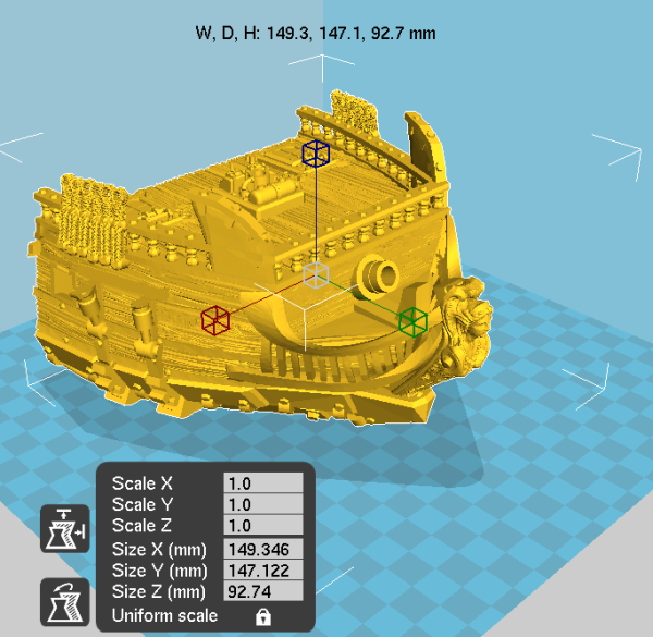 Air Frigate Printable