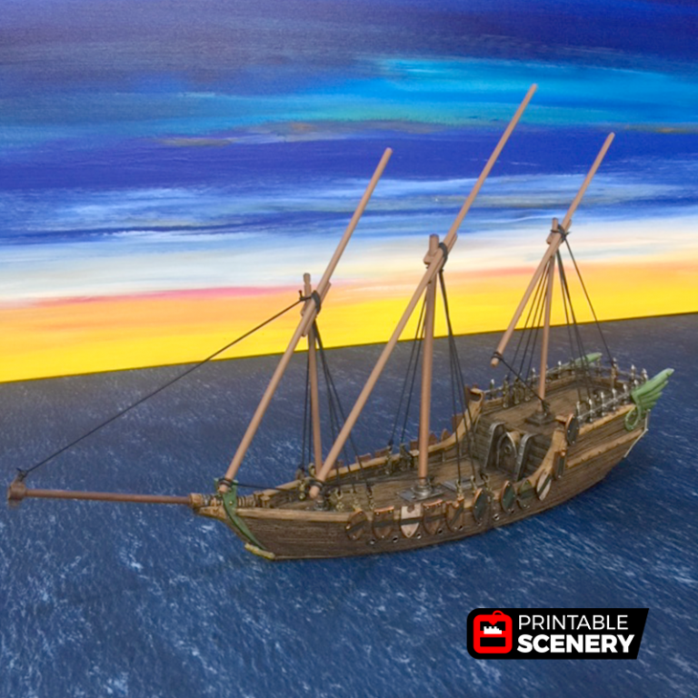 3D Printable Frigate