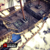 Flying Frigate - Printable Scenery