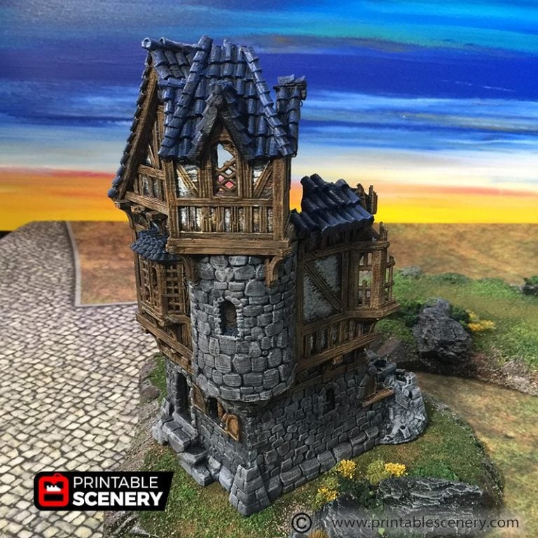 Governor's Mansion - Printable Scenery