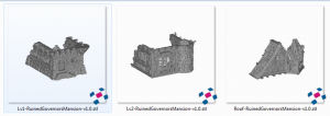Ruined Governor's Mansion - Printable Scenery