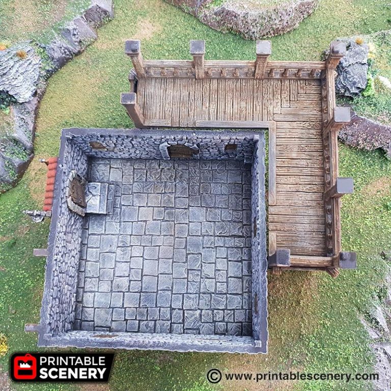 Port Tavern - Printable Scenery