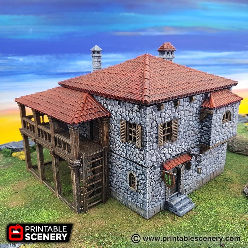 Port Tavern - Printable Scenery