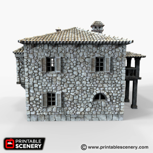 Port Tavern - Printable Scenery