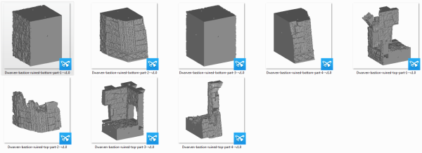 Ironhelm Bastions - Printable Scenery