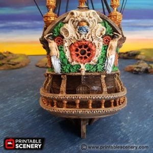 Galleon - Printable Scenery