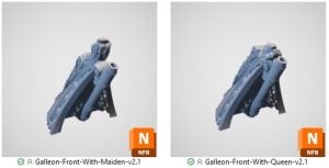 Galleon - Printable Scenery