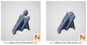 Galleon - Printable Scenery