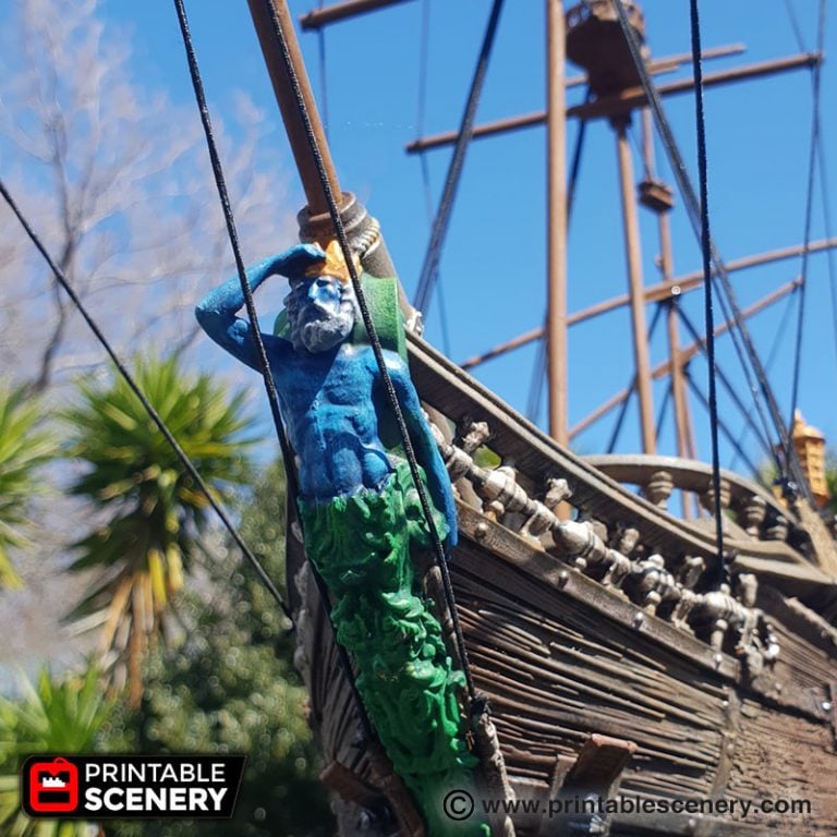 Galleon - Printable Scenery