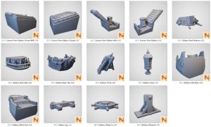 Galleon - Printable Scenery