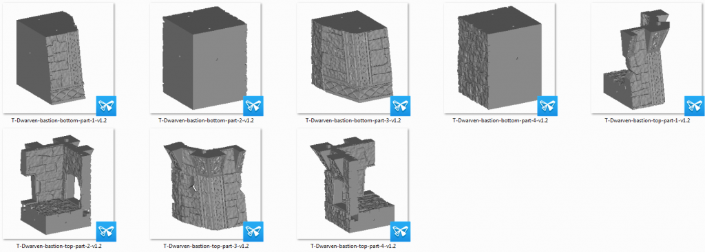 Ironhelm Bastions - Printable Scenery