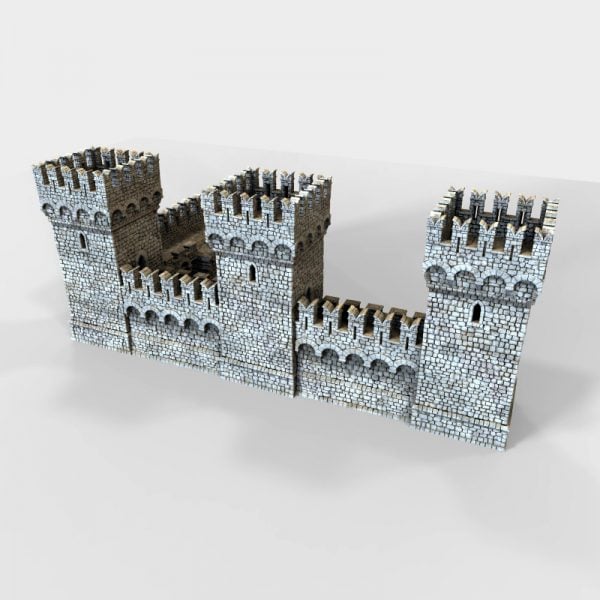 Port Winterdale Bastion and Ramparts 3D printable