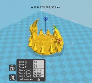 Infernal Tower Printable Scenery