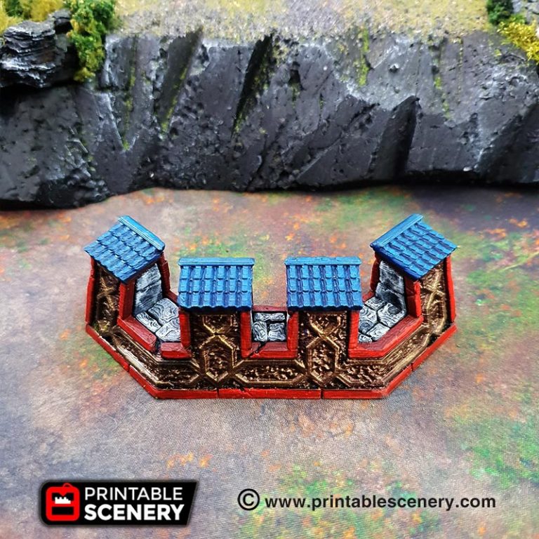 Ironhelm Barricades - Printable Scenery
