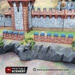 Ironhelm Barricades - Printable Scenery