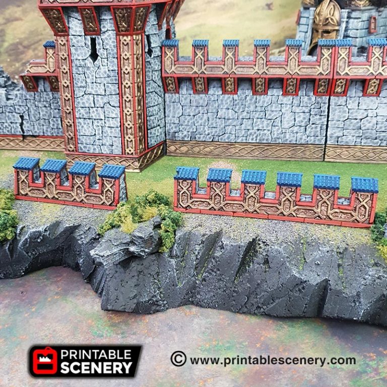 Ironhelm Barricades - Printable Scenery