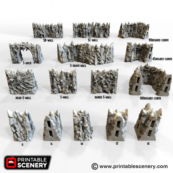 Caverns of Torment 3D Printable