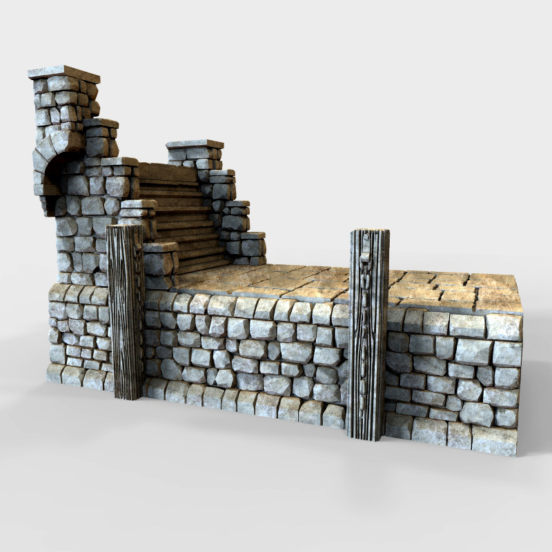EnderToys Ulvheim Ruins By Terrain4Print (Set B), 3D Philippines