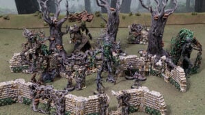 How to paint the 3D printed Elven Groves models