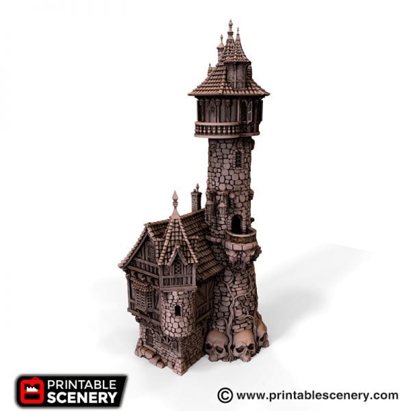 Evil Sorcerer Tower 3d printable