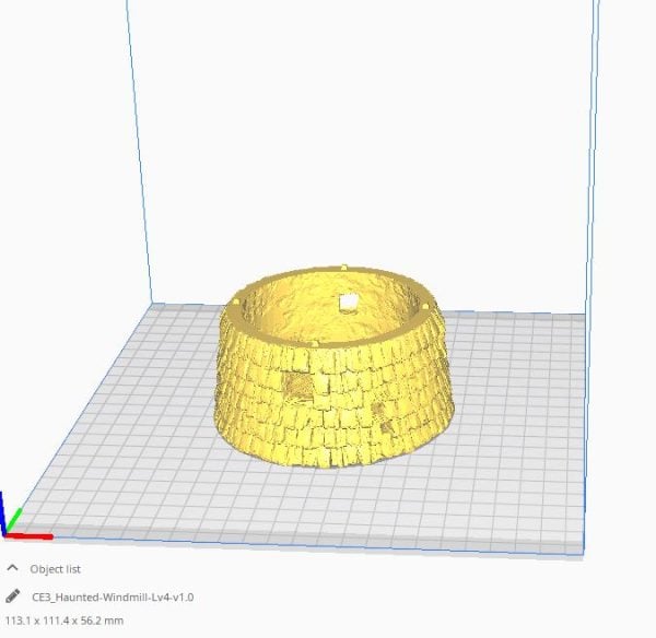 3D Printed Haunted Windmill Age of Sigmar Dnd Dungeons and Dragons frostgrave mordheim tabletop games