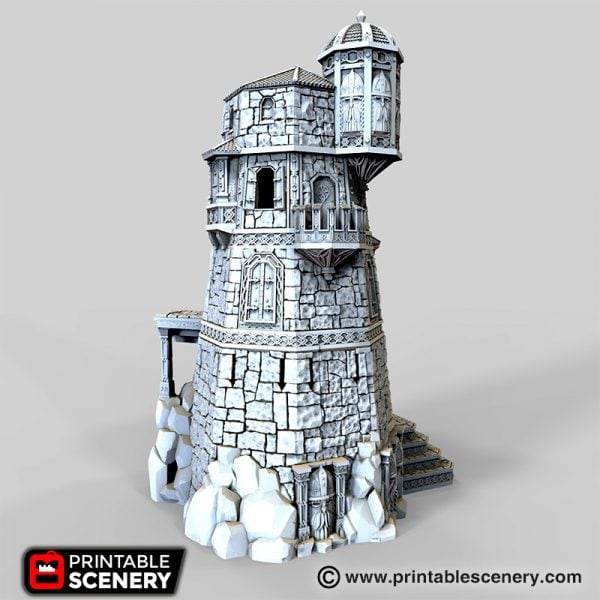 Dwarven Ironhelm Fortress Printable