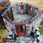 Ironhelm Fortress - Printable Scenery