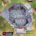 Ironhelm Fortress - Printable Scenery